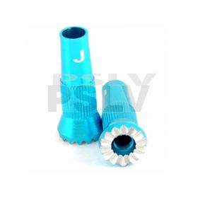  EDN-1166JR-BL-JR  Aluminum Control Stick for JR BLUE (2pcs)